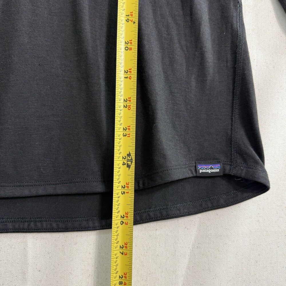 Patagonia Capilene Midweight Crew baselayer in black Women Size Medium - Picture 6 of 8